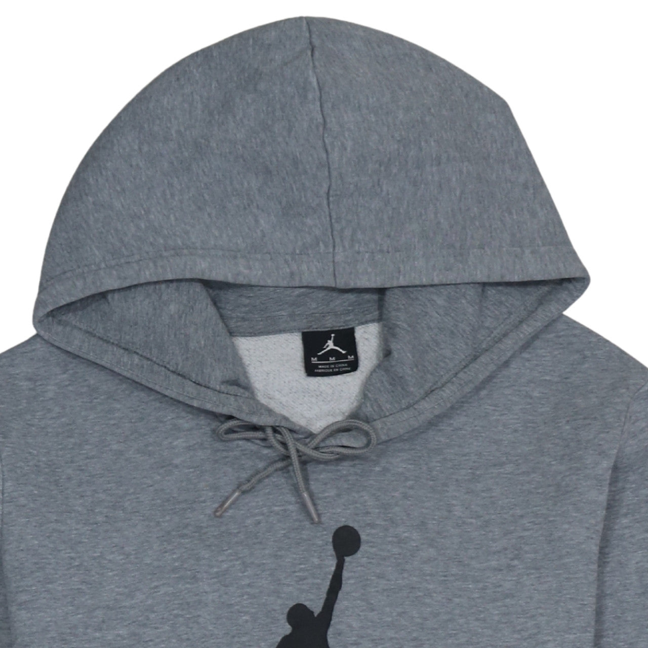 Mens UK Size M Jordan Grey Pullover Hoodie