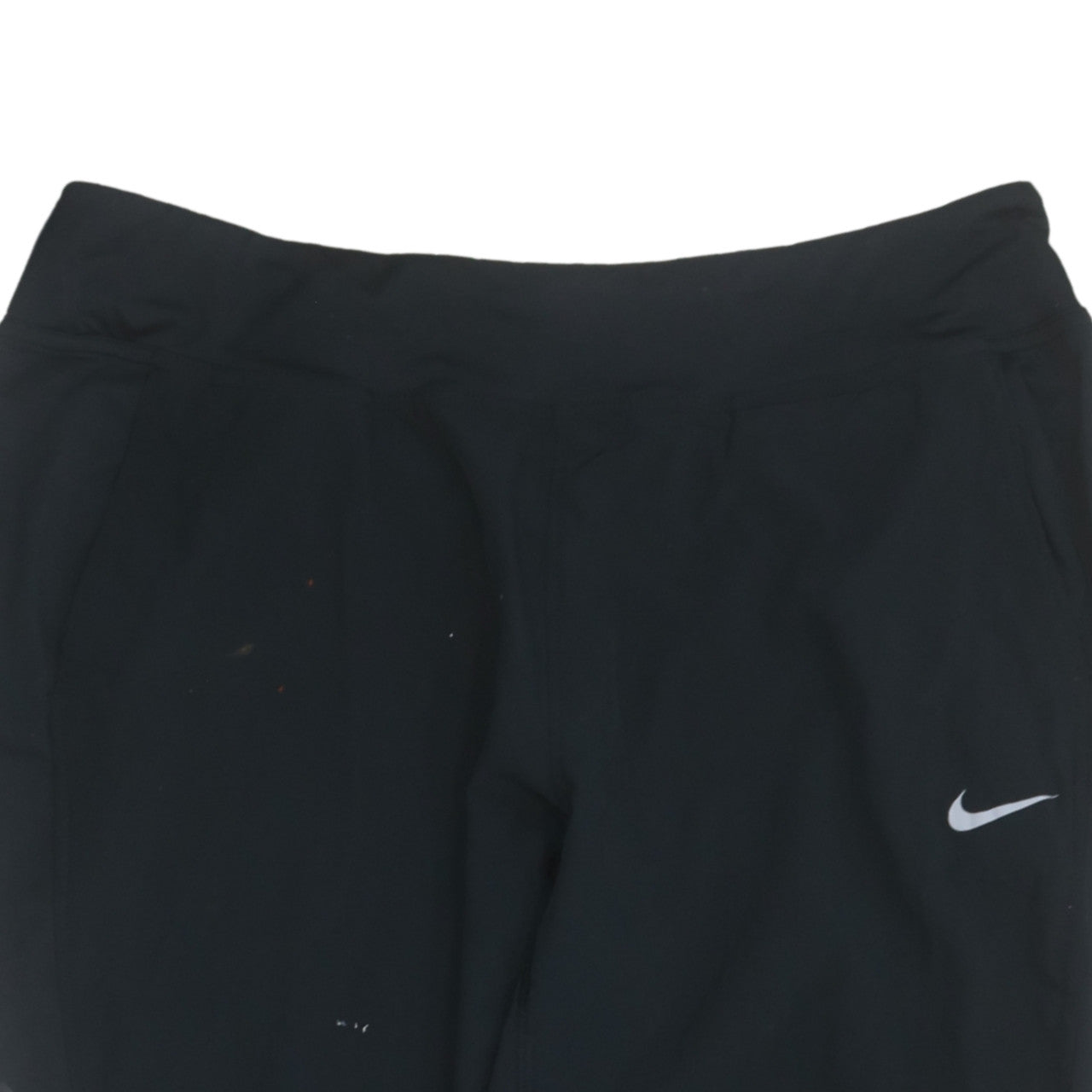 Womens UK Size L Nike Slim Fit Track Pants Black Trousers