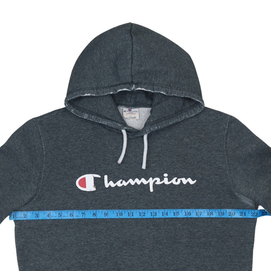 Mens UK Size M Champion Grey Pullover Hoodie