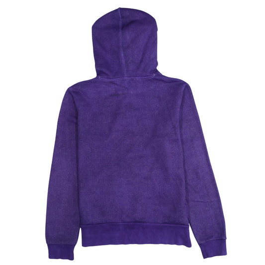 Womens UK Size 14 PUMA Purple Pullover Hoodie