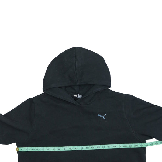 Womens UK Size 10 PUMA Black Pullover Hoodie