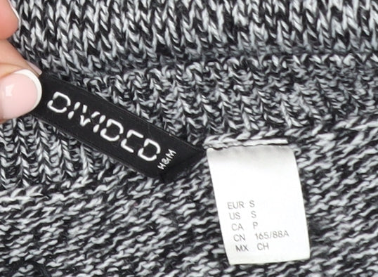 Womens UK Size 8 H&M Grey Pullover Jumper