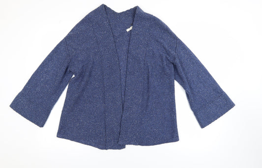 Womens UK Size 10 White Stuff Blue Cardigan Jumper