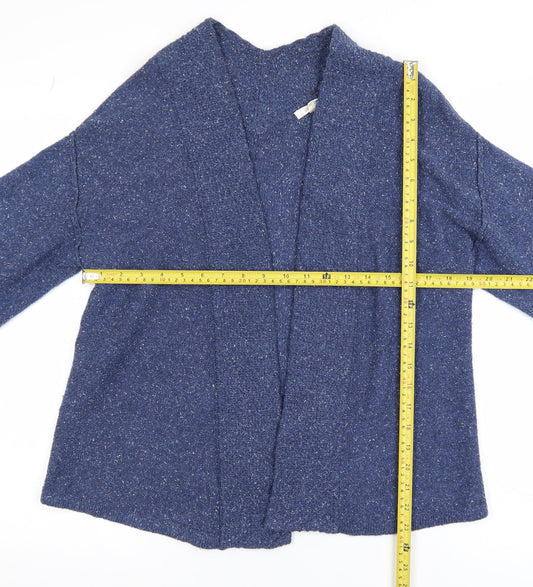 Womens UK Size 10 White Stuff Blue Cardigan Jumper