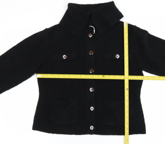Womens UK Size M Marks and Spencer Black Basic Jacket