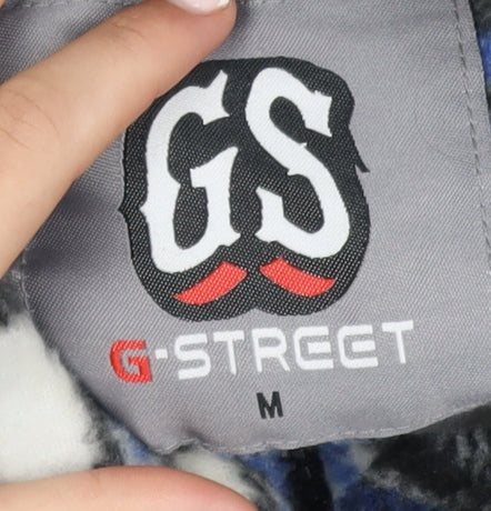 Mens UK Size M G-Street Blue Basic Jacket