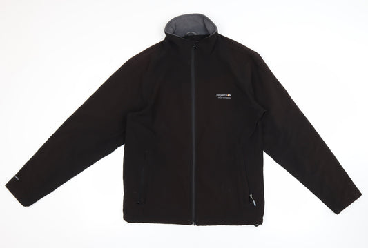 Mens UK Size S Regatta Black Soft Shell