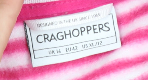 Womens UK Size 16 Craghoppers Pink Pullover Sweatshirt
