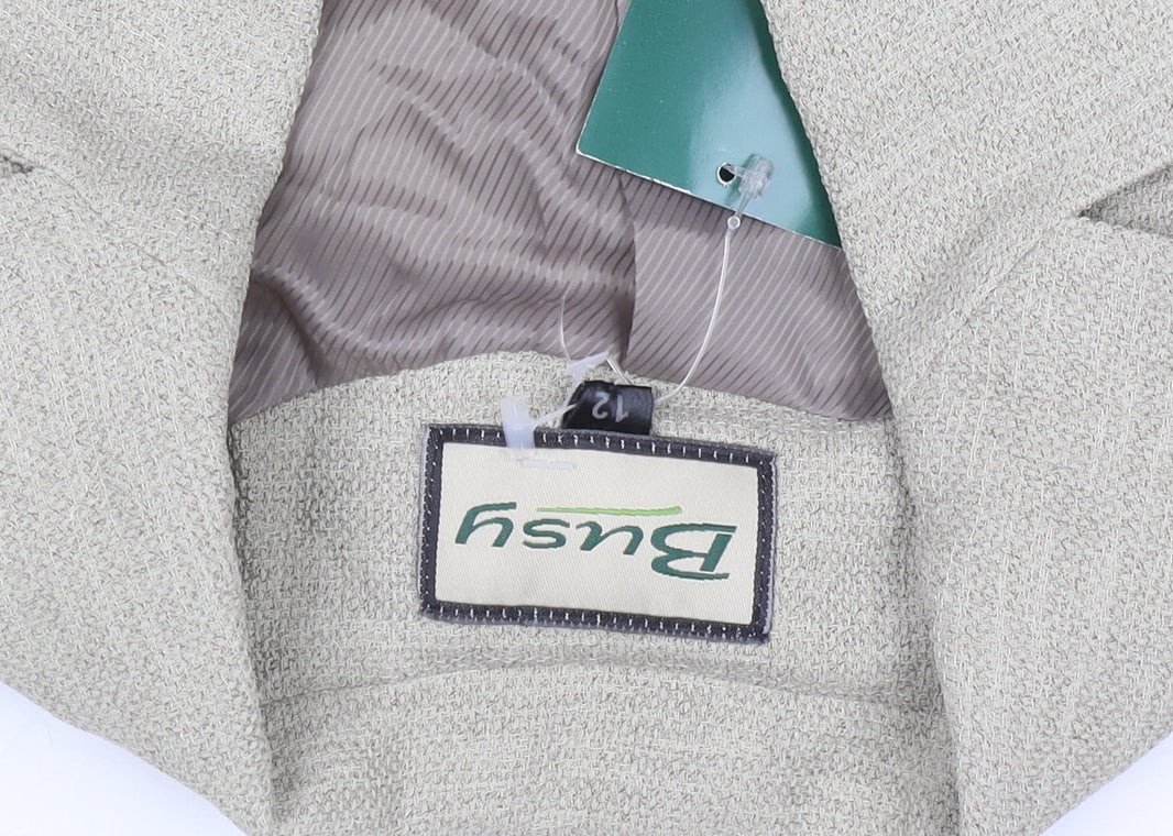 Womens UK Size 12 Busy Regular Beige Blazer