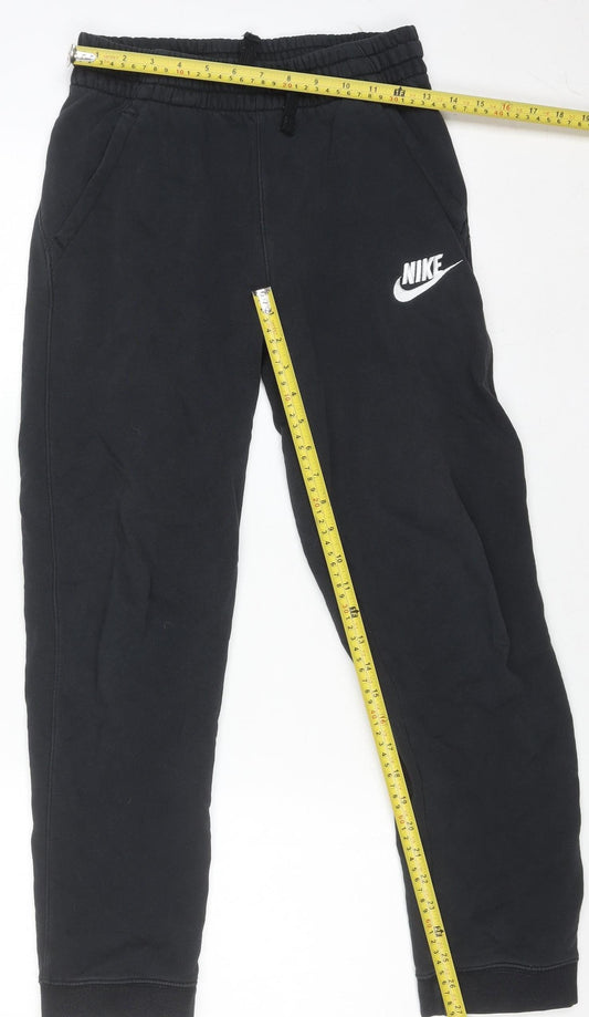 Nike Men's Black XL Jogger Sweatpants with Elastic Waist