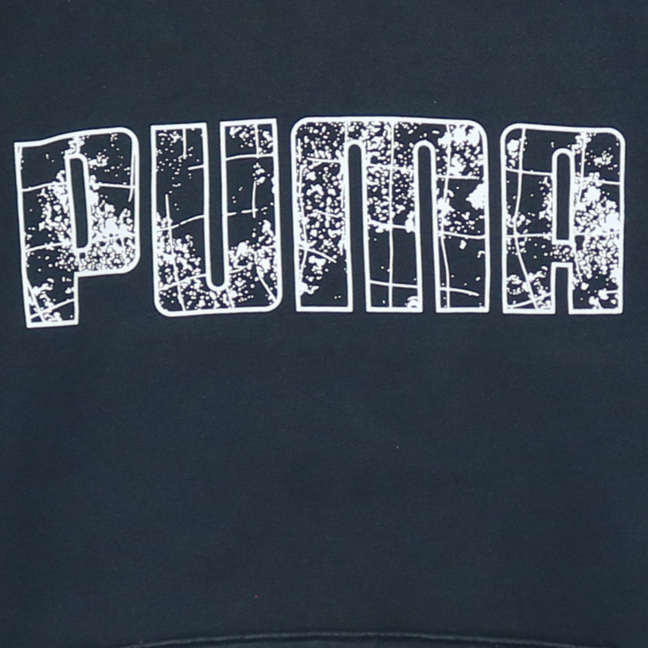 Mens UK Size S PUMA Black Pullover Hoodie