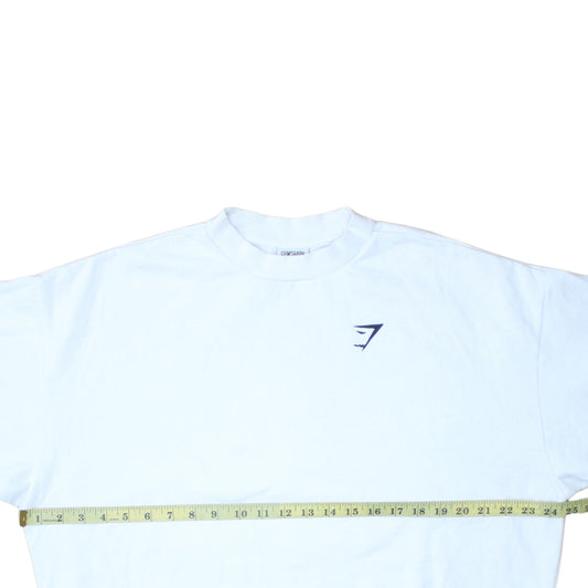Mens UK Size XS Gymshark White Pullover Sweatshirt