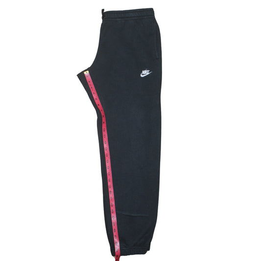 Nike Men's Black L Jogger Sweatpants 80 Cotton 20 Polyester
