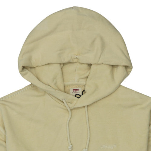 Womens UK Size M Levi’s Beige Pullover Hoodie