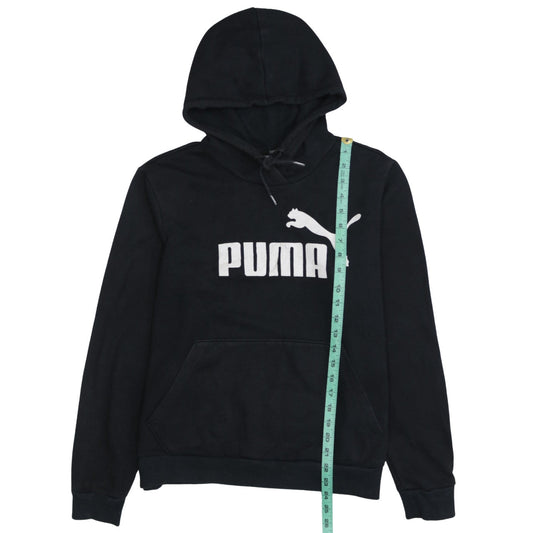 Womens UK Size XL PUMA Black Pullover Hoodie