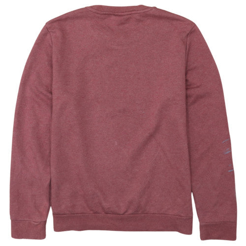 Womens UK Size L adidas Red Pullover Sweatshirt