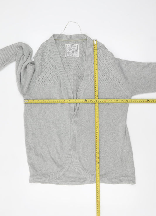 Womens UK Size 18 Fat Face Grey Cardigan Jumper