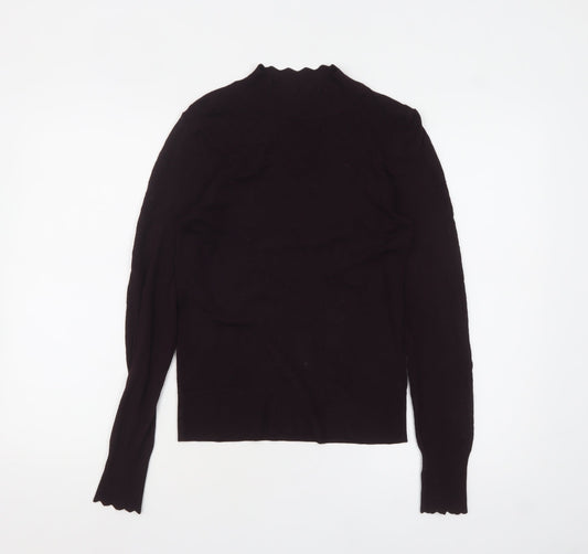Womens UK Size 8 Warehouse Black Pullover Jumper