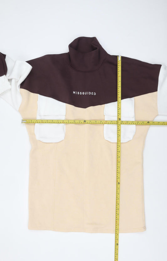 Womens UK Size 8 Missguided T-Shirt Dress