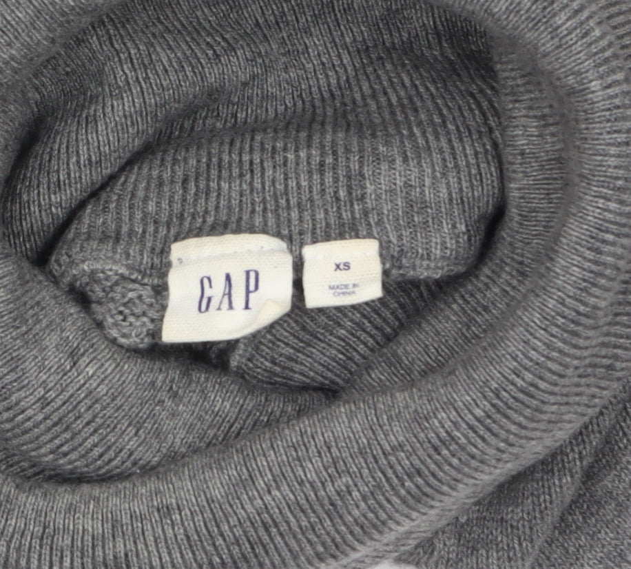 Womens UK Size XS Gap Grey Pullover Jumper