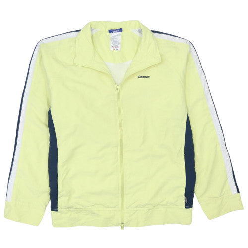 Womens UK Size 14 Reebok Yellow Gym & TrainingRunning & JoggingCycling Jacket