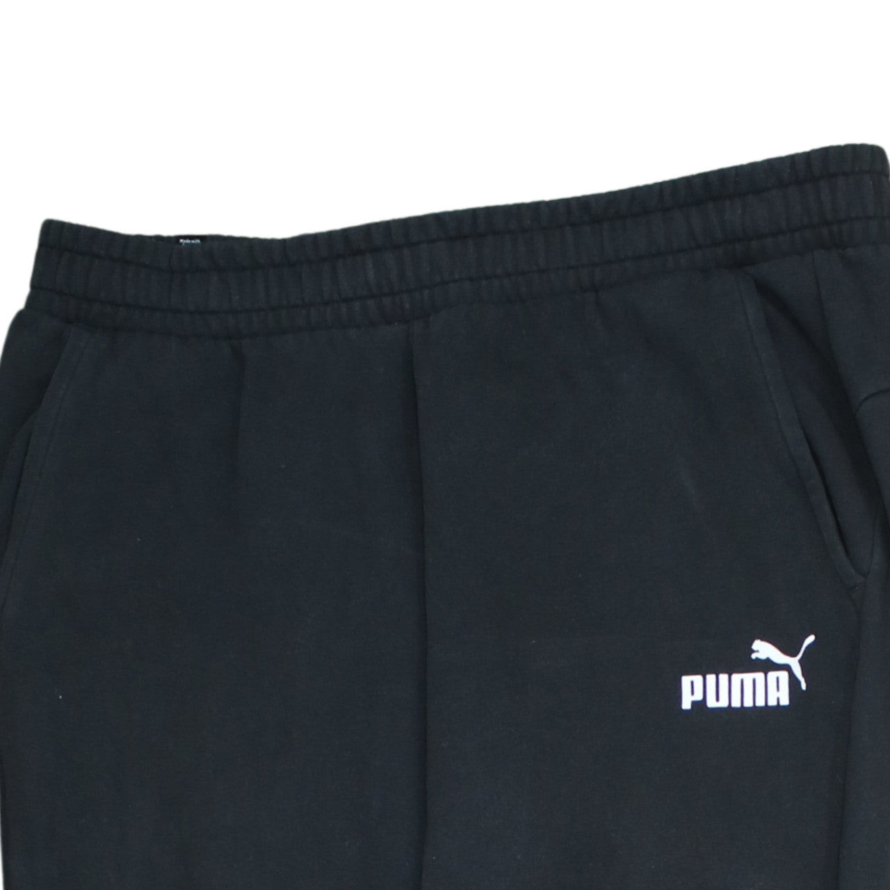 Mens UK Size XL PUMA Regular Fit Jogger Black Trousers