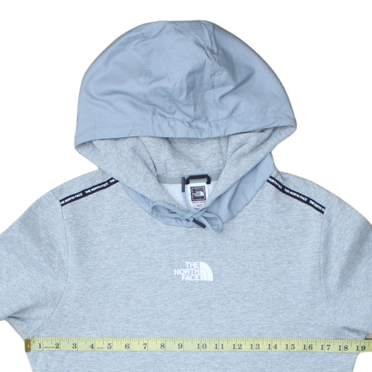 Mens UK Size XS The North Face Grey Pullover Hoodie