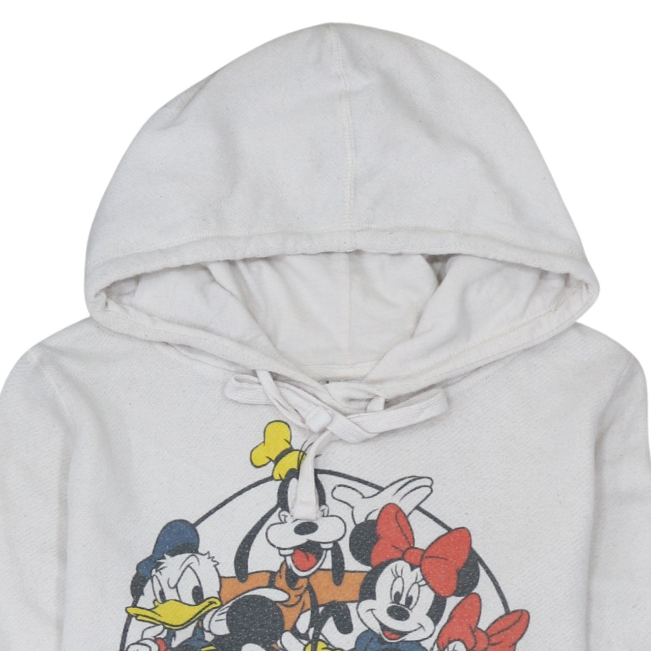 Womens UK Size XL Disney White Pullover Hoodie