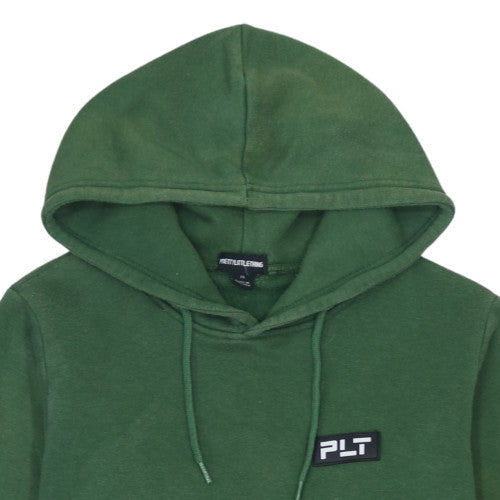 Womens UK Size XS PRETTYLITTLETHING Green Pullover Hoodie