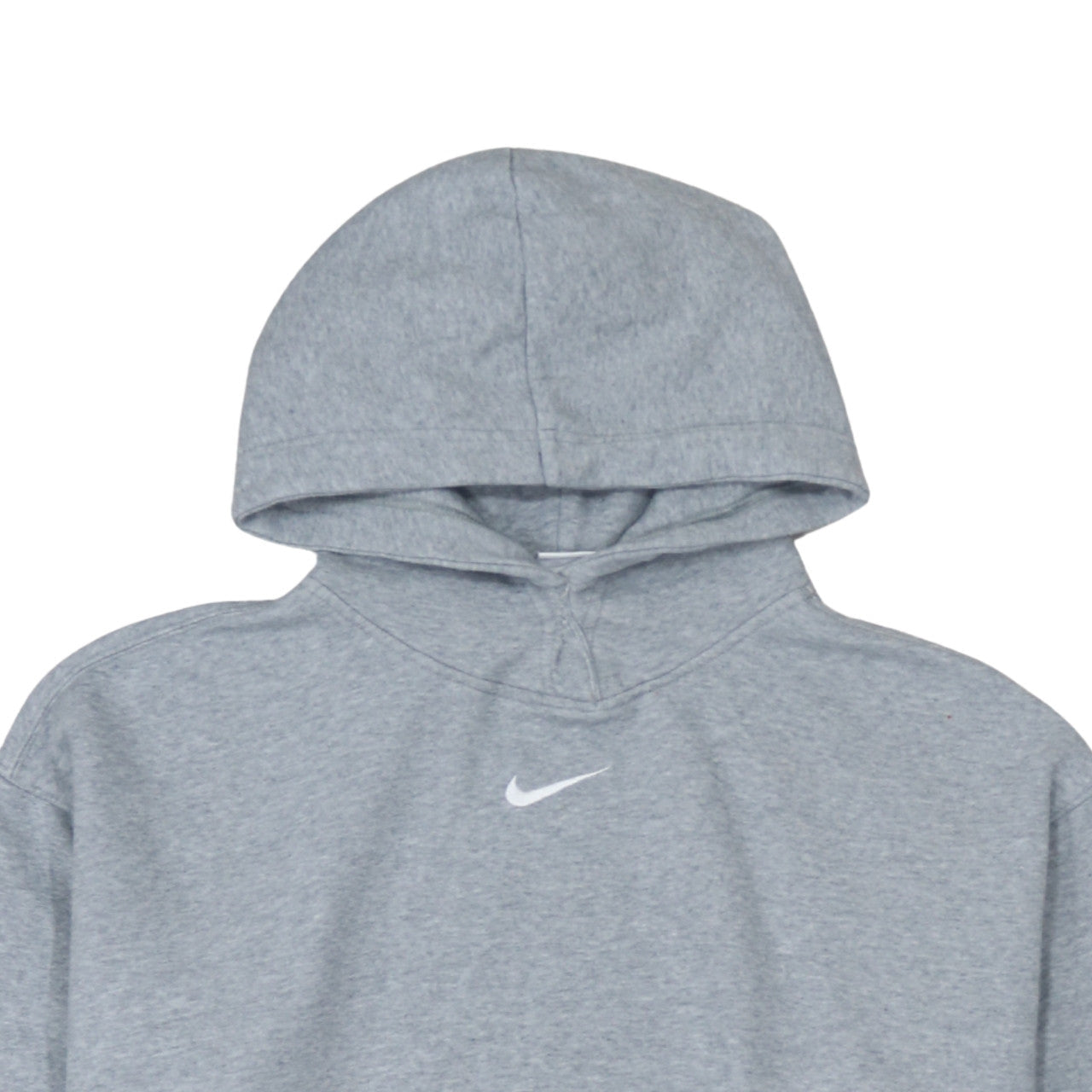 Womens UK Size S Nike Grey Pullover Hoodie