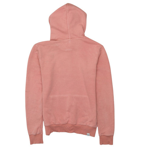 Womens UK Size 10 PUMA Pink Pullover Hoodie