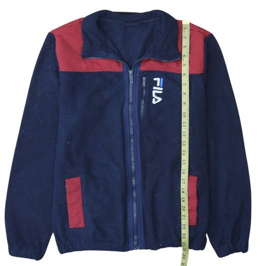 Mens UK Size M FILA Blue Basic Jacket