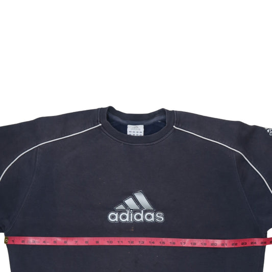 Mens UK Size XL adidas Blue Pullover Sweatshirt