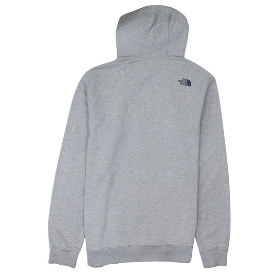 Mens UK Size 2XL The North Face Grey Pullover Hoodie
