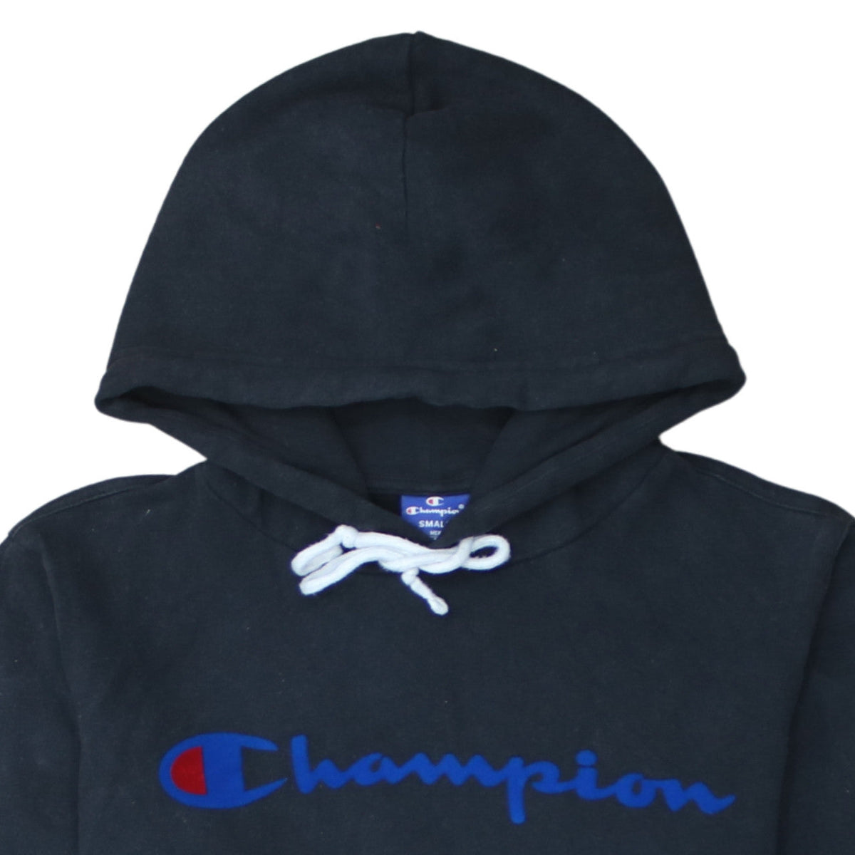 Mens UK Size S Champion Black Pullover Hoodie