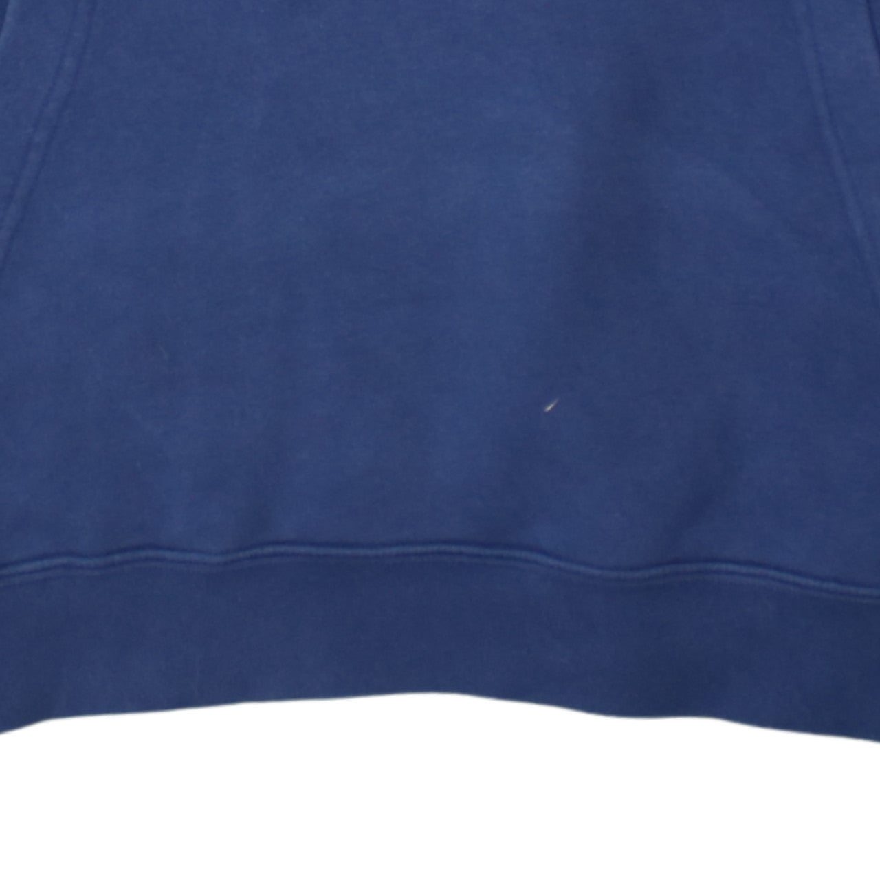 Mens UK Size L Nike Blue Pullover Hoodie