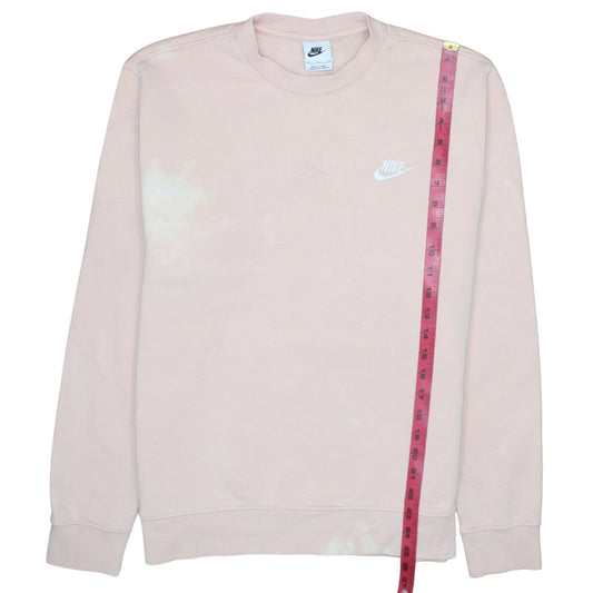 Womens UK Size M Nike Beige Pullover Sweatshirt