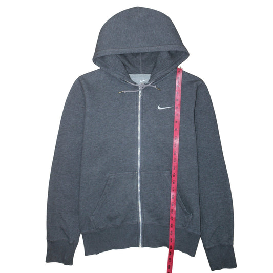 Mens UK Size S Nike Grey Full Zip Hoodie