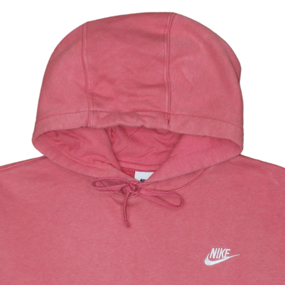 Womens UK Size M Nike Pink Pullover Hoodie