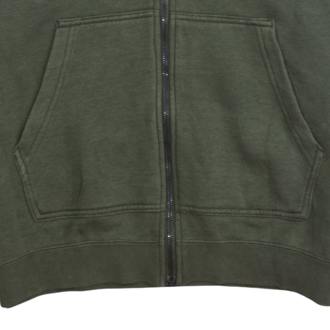 Mens UK Size S Nike Green Full Zip Hoodie