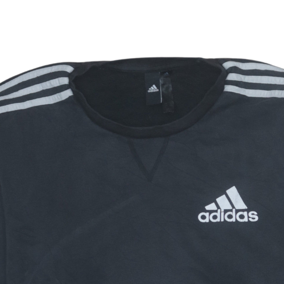 Mens UK Size L adidas Black Pullover Sweatshirt