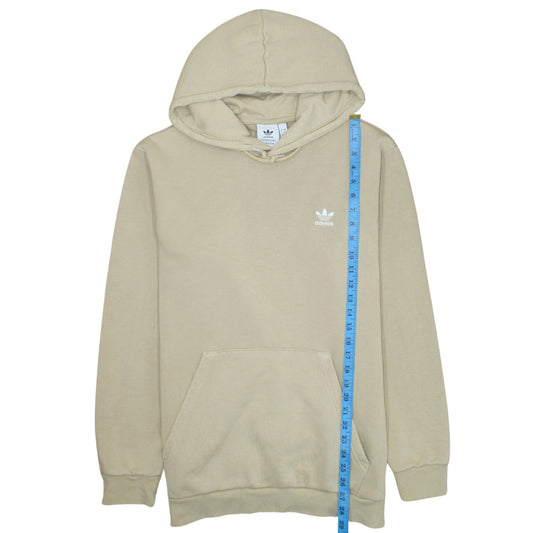 Mens UK Size L adidas Beige Pullover Hoodie