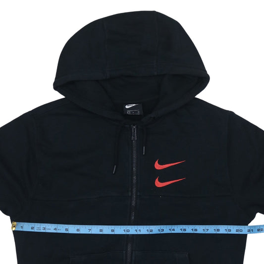 Mens UK Size S Nike Black Full Zip Hoodie