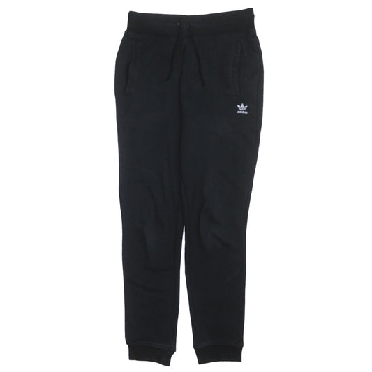 Womens UK Size S adidas Regular Fit Jogger Black Trousers