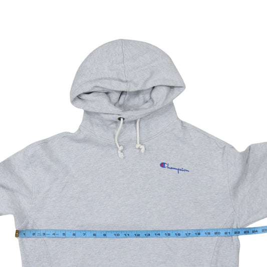 Womens UK Size S Champion Grey Pullover Hoodie