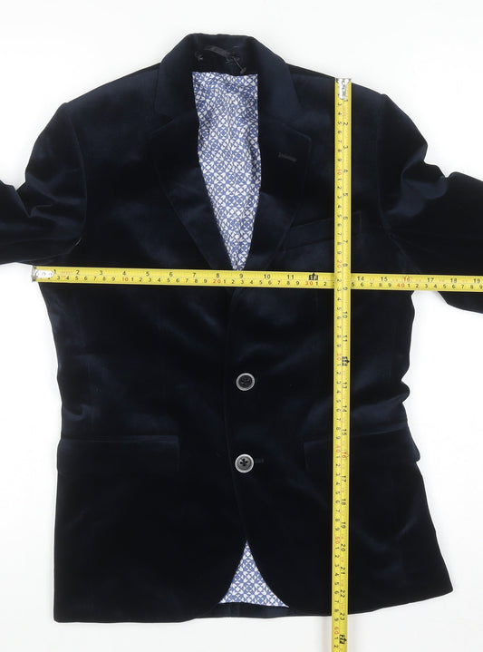 Teenss UK Size 8 1880 Club Regular Blue Blazer