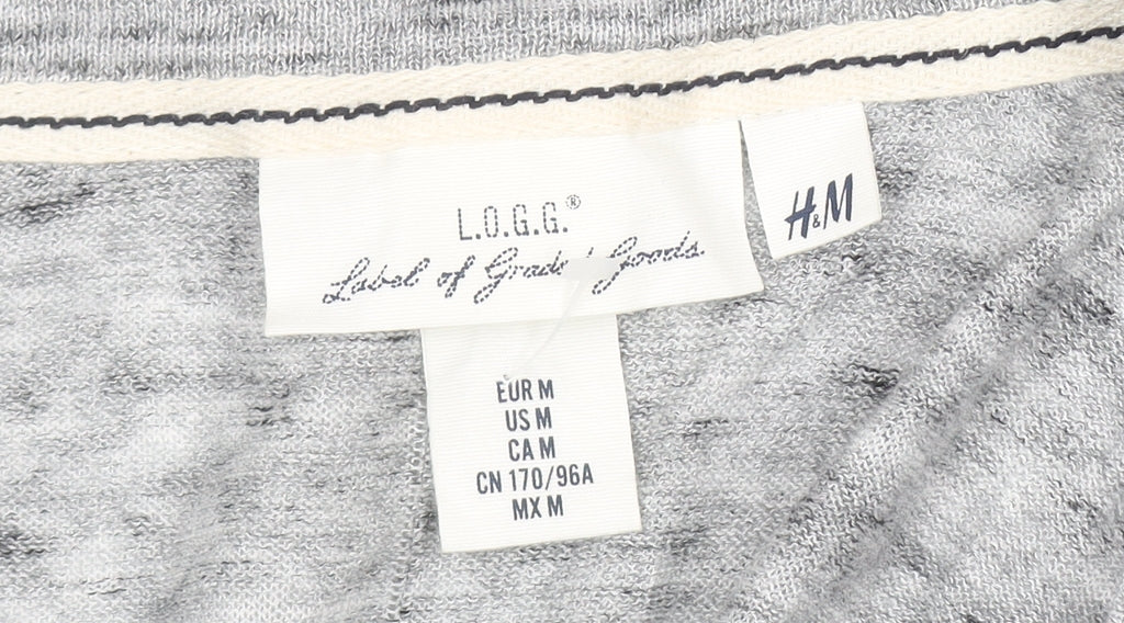 Womens UK Size 12 H&M Grey Cardigan Jumper