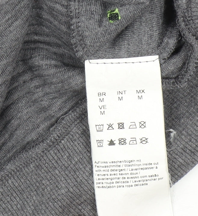 Mens UK Size M HUGO BOSS Grey Pullover Sweatshirt