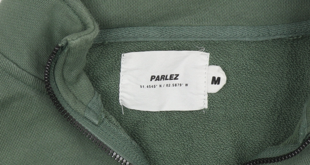 Mens UK Size M Parlez Green Pullover Sweatshirt