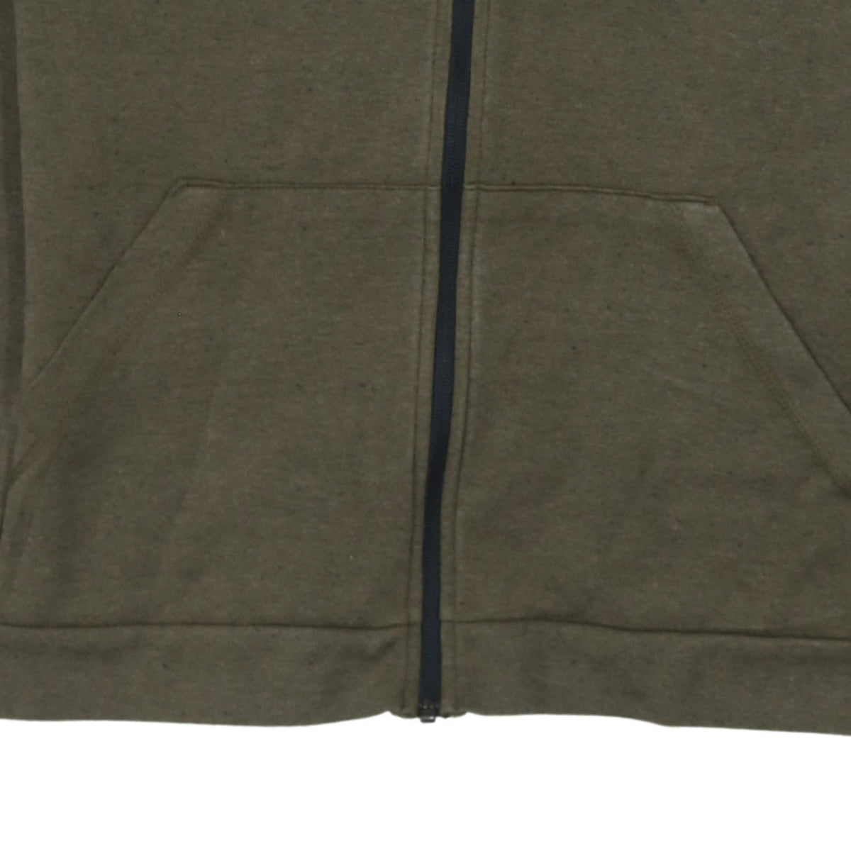 Additional view of Adidas boys’ green full zip hoodie 11-12 years cotton blend casual